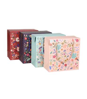 Kinkekott/karp BOXY S, 15x15x8cm, mix