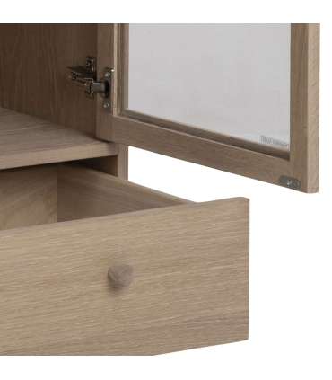 Vitriinkapp ASTON 80x40xH144,8cm, hele t