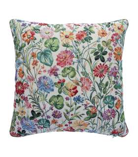 Padi HOLLY 45x45cm, lilled, 50% polüester, 50% puuvill, kangas 489