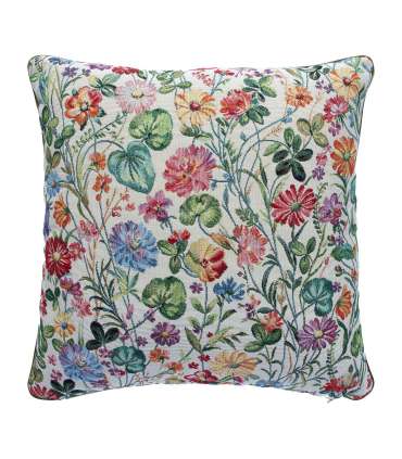 Padi HOLLY 45x45cm, lilled, 50% polüester, 50% puuvill, kangas 489