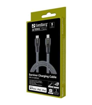 Sandberg 441-55 Survivor USB-C to Lightning 1M