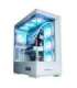 Zalman P50 DS  White, ARGB Fan x4