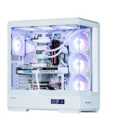 Zalman P50 DS  White, ARGB Fan x4
