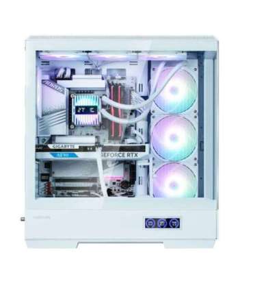 Zalman P50 DS  White, ARGB Fan x4