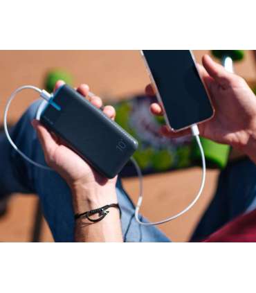 Tracer 47514 EnerGo 10000mAh Power Bank gray/blue