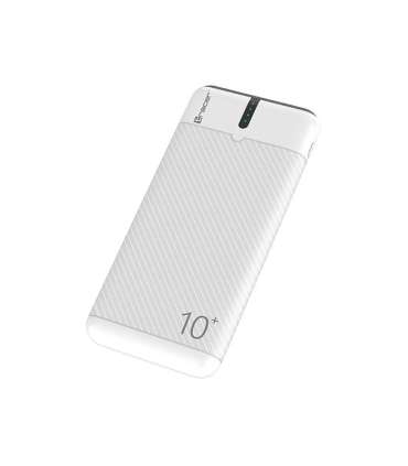 Tracer 47515 EnerGo 10000mAh Power Bank white/black