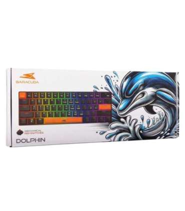 Baracuda BGK-03111 Dolphin Black US Mechanical Red Switches
