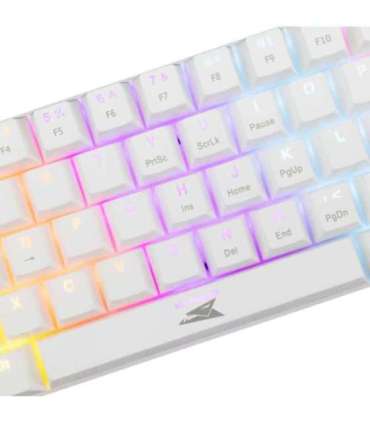 Baracuda BGK-03211 Dolphin White US Mechanical Red Switches