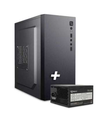 Sbox PCC-12 MicroATX + PSU-400