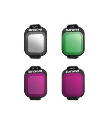 Filtry MCUV, CPL, ND32, ND64 Sunnylife do DJI Flip