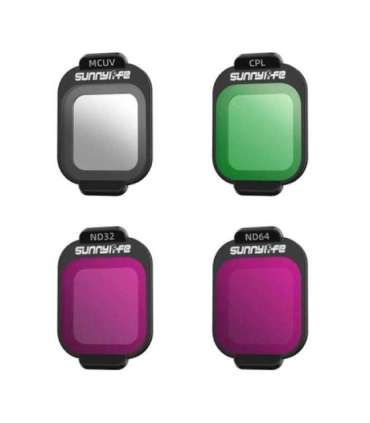 Filtry MCUV, CPL, ND32, ND64 Sunnylife do DJI Flip