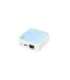 TP-Link TL-WR802N wireless router Fast Ethernet Single-band (2.4 GHz) Blue, White