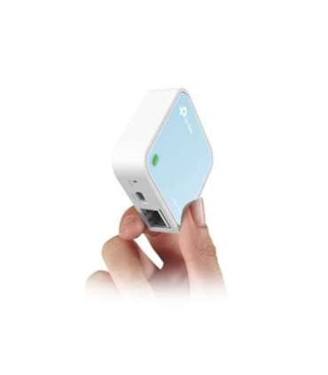 TP-Link TL-WR802N wireless router Fast Ethernet Single-band (2.4 GHz) Blue, White