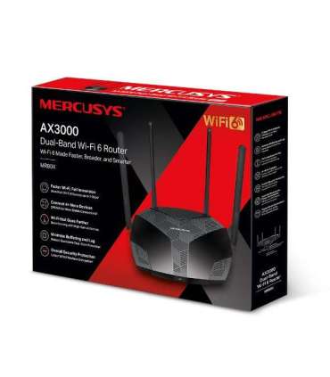 Mercusys AX3000 Dual-Band Wi-Fi 6 Router