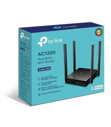 TP-Link Archer C54 wireless router Fast Ethernet Dual-band (2.4 GHz / 5 GHz) Black