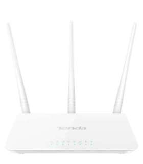 Tenda F3 wireless router Fast Ethernet White