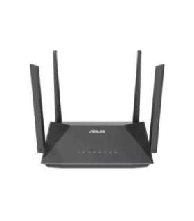 ASUS RT-AX52 AX1800 AiMesh wireless router Gigabit Ethernet Dual-band (2.4 GHz / 5 GHz) Black