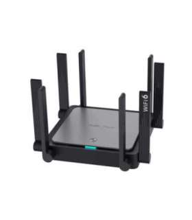Ruijie Networks RG-EW3200GX PRO wireless router Gigabit Ethernet Dual-band (2.4 GHz / 5 GHz) Black