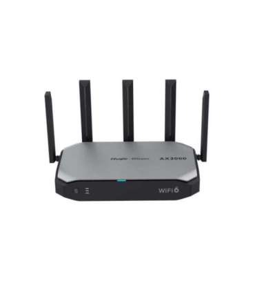 Ruijie Networks RG-EG105GW-X wireless router Gigabit Ethernet Dual-band (2.4 GHz / 5 GHz) Black, Grey