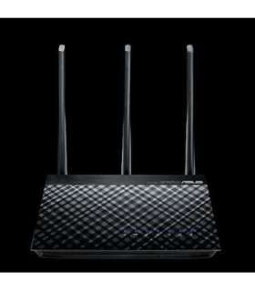 ASUS DSL-AC51 wireless router Gigabit Ethernet Dual-band (2.4 GHz / 5 GHz) Black