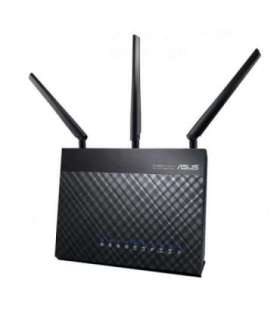 ASUS DSL-AC68U wireless router Gigabit Ethernet Dual-band (2.4 GHz / 5 GHz) Black