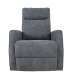 Tugitool EDDY kiikuv ja pöörlev manuaalne recliner 76x96xH103cm, hall
