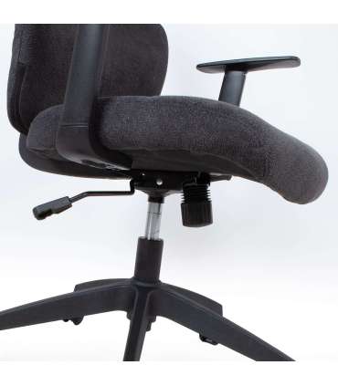 Töötool TIMEO 62x58xH93-101cm, must