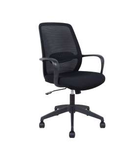 Töötool CIRO 60x61xH96-104cm, must