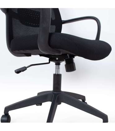 Töötool CIRO 60x61xH96-104cm, must