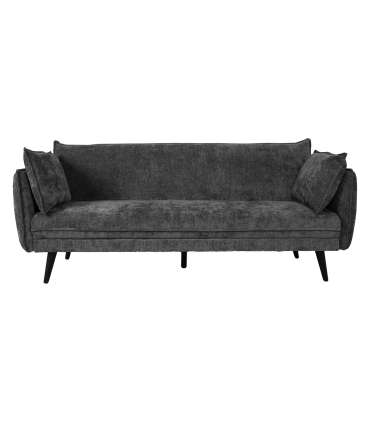 Diivanvoodi NOELLA 3-kohaline 212x82xH88cm, tumehall