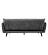 Diivanvoodi NOELLA 3-kohaline 212x82xH88cm, tumehall