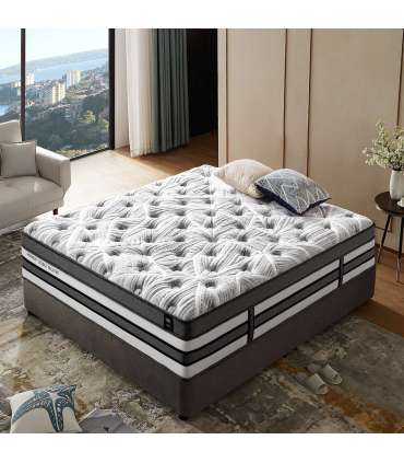 Vedrumadrats HARMONY DOUBLE DELUX 160x200xH38cm