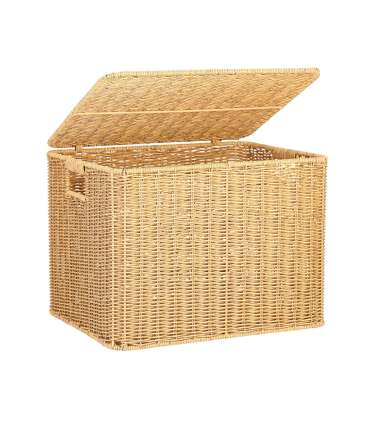 Korv BASILE 39x31xH29cm, helepruun