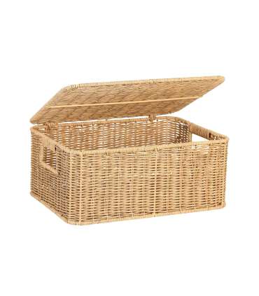 Korv BASILE 37x27xH17cm, helepruun