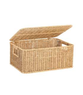 Korv BASILE 34x24xH15cm, helepruun