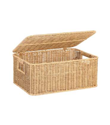 Korv BASILE 31x21xH13cm, helepruun