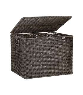 Korv BASILE 45x37xH33cm, tumepruun