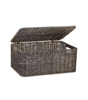 Korv BASILE 34x24xH15cm, tumepruun