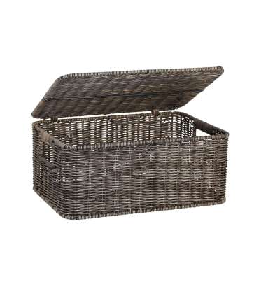 Korv BASILE 31x21xH13cm, tumepruun