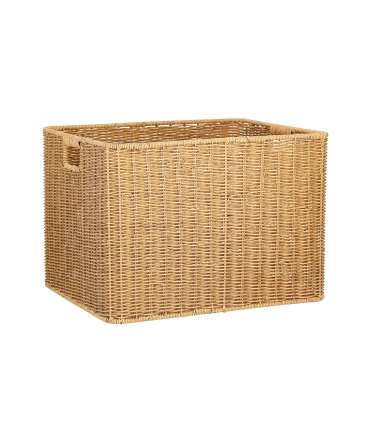 Korv BASILE 45x37xH32cm, helepruun