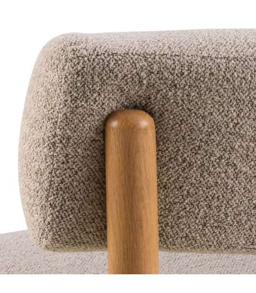 Tool BURLEY beež, 66,5x69xH75cm