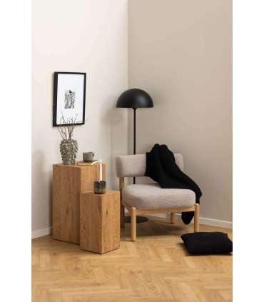 Tool BURLEY beež, 66,5x69xH75cm