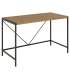 Kirjutuslaud BAHAMAS 120x60xH75cm, naturaalne, MDF, metall