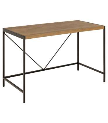 Kirjutuslaud BAHAMAS 120x60xH75cm, naturaalne, MDF, metall