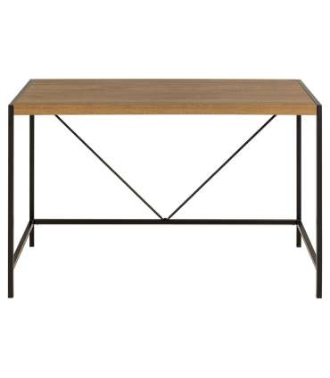 Kirjutuslaud BAHAMAS 120x60xH75cm, naturaalne, MDF, metall