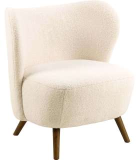 Tugitool CROSBY beež, 76x73xH82cm, kangas, puidust jalad