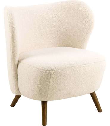 Tugitool CROSBY beež, 76x73xH82cm, kangas, puidust jalad