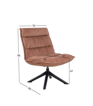 Tugitool BLIZZARD vanaroosa, 70x80xH98cm