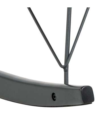 Kiiktool KELSEY pruun, 67,5x90xH80cm, kangas, puit, metall