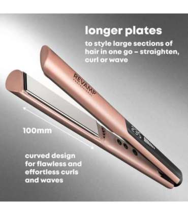 Revamp ST-1900GD-EU Dynamic Straight & Style Ceramic Hair Straightener